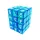 Green Stuff World 36x D6 12mm Dice - Clear Blue/Turquoise Dobókocka készlet Átlátszó Kék / Türkiz