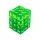 Green Stuff World 36x D6 12mm Dice - Clear Green/Yellow Dobókocka készlet 12 mm – Átlátszó Zöld / Sárga