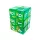 Green Stuff World 12x D6 16mm Dice - Clear Green/Yellow Dobókocka készlet Átlátszó Zöld / Sárga