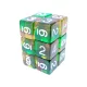 Green Stuff World 12x D6 16mm Dice - Clear Orange/Green Dobókocka készlet Átlátszó Narancssárga / Zöld