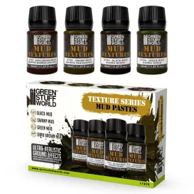   Green Stuff World Mud Textures Set 30ml – sáros terep textúra szett