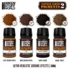 Green Stuff World Natural Earth Pigments Set 30ml – No. 2 – barna földpigment készlet, 4×30 ml