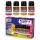 Green Stuff World Fluor Pigments Set 30ml No.1 – 4 db fluoreszkáló pigment makettekhez és diorámákhoz