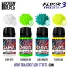 Green Stuff World Fluor Pigments Set 30ml No.3 – 4 db fluoreszkáló pigment makettekhez és diorámákhoz