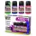 Green Stuff World Fluor Martian Texture Paint Set 30ml – 4 db fluor textúrpaszta alien és marsi diorámákhoz