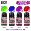 Green Stuff World Fluor Martian Texture Paint Set 30ml – 4 db fluor textúrpaszta alien és marsi diorámákhoz