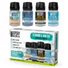 Green Stuff World Aquatic textures set 30ml– vízparti, sáros és havas terep textúra szett