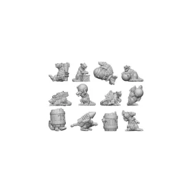 Green Stuff World Bomb Rats 1:48