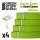 Green Stuff World Elastic Bands for Board Games 400mm - Pack x4 Dobozrögzítő Gumiszalag