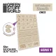 Gree Stuff World Self-adhesive stencils - Orcs