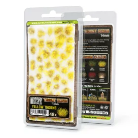 Green Stuff World Thorny Scrubs - YELLOW THORNS