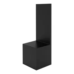 Green Stuff World Straight Backdrop Plinths 6x6x6cm Black