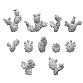 Green Stuff World Resine Nopal Cactus 1:48-1:35