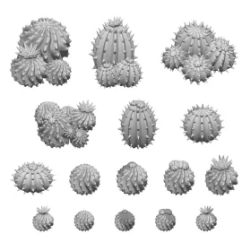 Green Stuff World Barrel Cactus 1:48-1:35