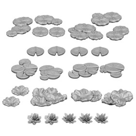 Green Stuff World Lily pads plants 1:48-1:35
