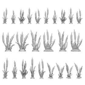 Green Stuff World Cattails Plants 1:48-1:35