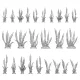 Green Stuff World Cattails Plants 1:48-1:35