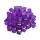 Green Stuff World Gaming TOKENs - Purple Cubes 10mm Lila akril kocka jelölők