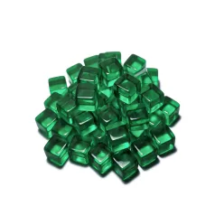 Green Stuff World Green Cube tokens 8mm