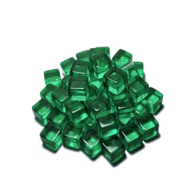   Green Stuff World Green Cube tokens 8mm Zöld akril kocka jelölők