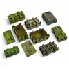 Green Stuff World Rectangular wooden MDF boxes 1:48-1:35
