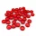 Green Stuff World Plastic Gems 12mm - Red Piros akril drágakövek 12 mm