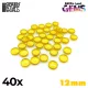 Green Stuff World Plastic Gems 12mm - Yellow Sárga akril drágakövek 12 mm