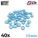 Green Stuff World Plastic Gems 12mm - Light Blue Világoskék akril drágakövek 12 mm