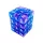 Green Stuff World 36x D6 12mm Dice - Light Blue - Purple Dobókocka készlet – Világoskék / Lila