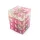 Green Stuff World 36x D6 12mm Dice - Clear Pink Dobókocka készlet – Átlátszó Rózsaszín