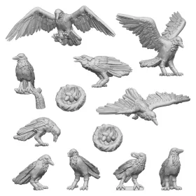 Green Stuff World Ravens 1:48-1:35