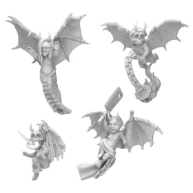 Green Stuff World Cherubs 40k - Evil Cherubs 1:48
