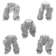 Green Stuff World DakkaDakka - Kill Obsessed Squad - Legs 1:48