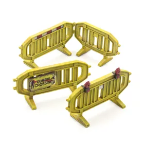 Green Stuff World Plastic Barricades 1:48
