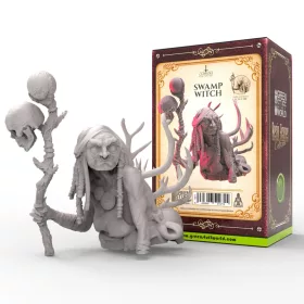 Green Stuff World Claymore Miniatures - Swamp Witch