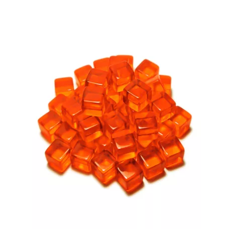 Green Stuff World Gaming Tokens - Orange Cubes 8mm