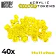 Green Stuff World Tokens - Yellow Stones Kristály Jelölő 