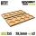 Green Stuff World MDF Movement Trays 28.5mm 5x2 - Skirmish Lines