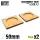 Green Stuff World MDF Movement Trays ASOIAF - 50mm