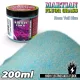 Green Stuff World Martian Fluor Grass NEON YETI BLUE 200ml – fluoreszkáló jégkék marsi fű terepépítéshez