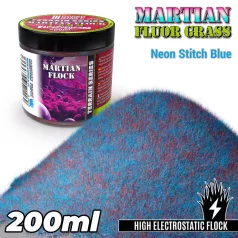   Green Stuff World Martian Fluor Grass - Neon Stitch Blue  - 200ml