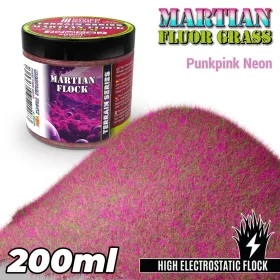  Green Stuff World Martian Fluor Grass PUNKPINK NEON 200ml – fluoreszkáló neon pink marsi fű terepépítéshez