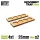 Green Stuff World MDF Movement Trays 25mm 4x1 - Skirmish Lines