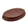 Green Stuff World Oval Display Plinth 17x11 cm - Hazelnut Brown