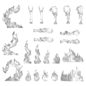 Green Stuff World Fire Spells 1:48-1:35
