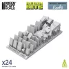 Green Stuff World Resin Books 1:35 – 21 db 3D nyomtatott resin könyv diorámákhoz