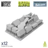 Green Stuff World Suitcases 1:35 – 12 db 3D nyomtatott resin bőrönd diorámákhoz