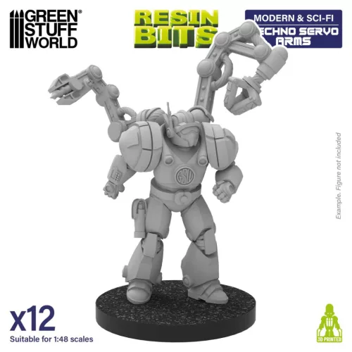 Green Stuff World Techno Servo Arms – techno-mechanikus szervokarok