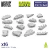 Green Stuff World Concrete Ruins 1:48–1:35 – ipari betonrom resin terepelemek diorámához és wargame asztalhoz