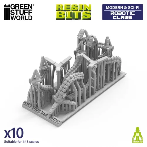 Green Stuff World Robotic Claws – robotikus karok karmokkal